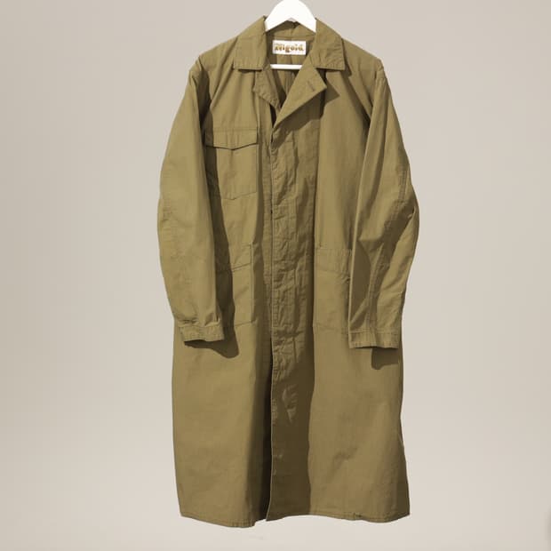 Nigold by united arrows 나일론 싱글 코트