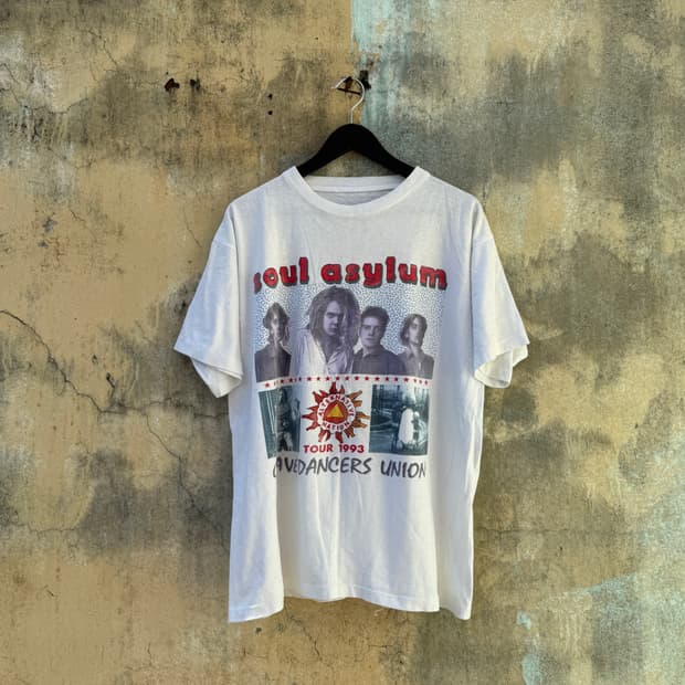 빈티지 Soul Asylum 투어 1993 티셔츠