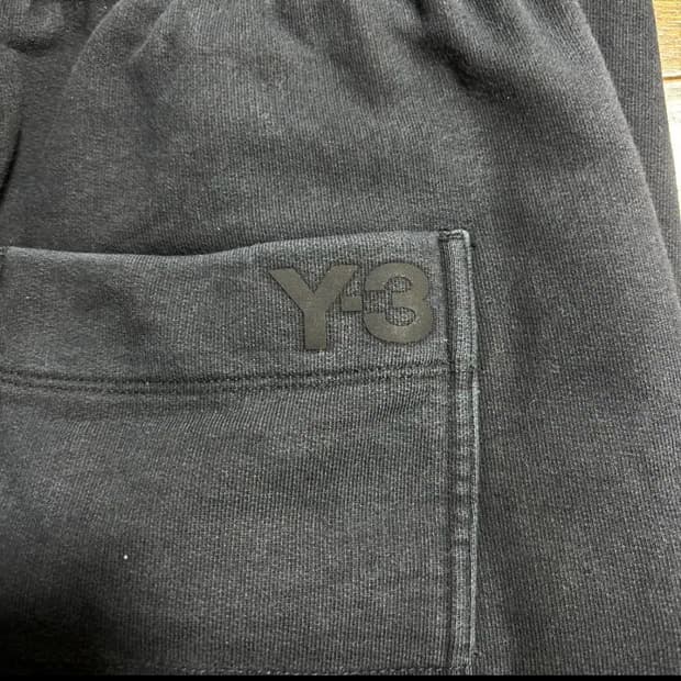 Y-3 와이드 스웻팬츠 네이비 