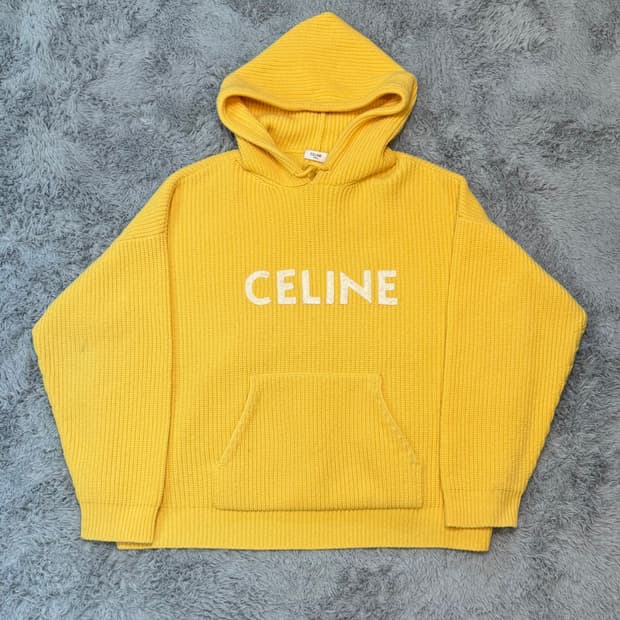 {최저가/M size} 셀린느 니트 울 후드티