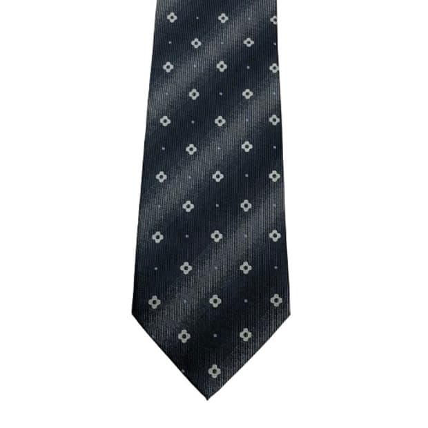 546) (YSL) 입생로랑 패턴 넥타이