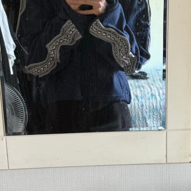 17fw 와이프로젝트 와이어 셔링후드 xs