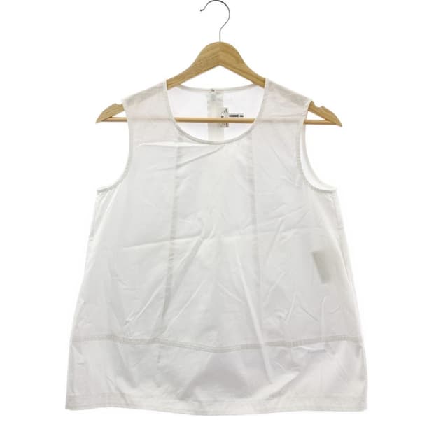 꼼데가르송 슬리브리스 블라우스 