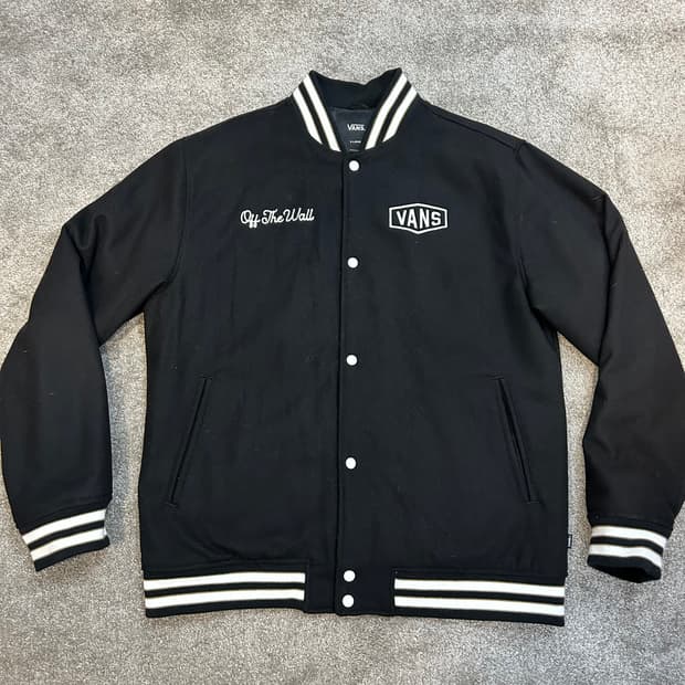 Vans 반스 바시티 자켓 XL 스컹크