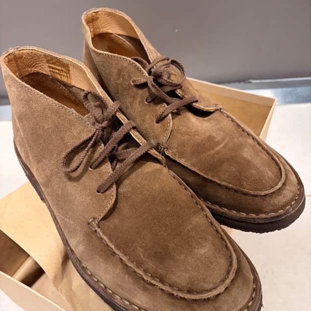 드레익스 크로스비 목토 스웨이드 처카부츠 Uk9.5