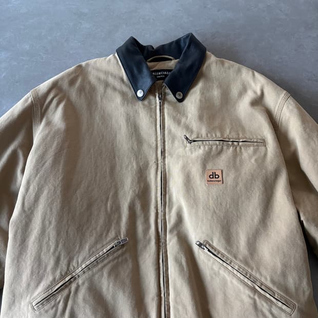 발렌시아가 캔버스 워크 자켓 44