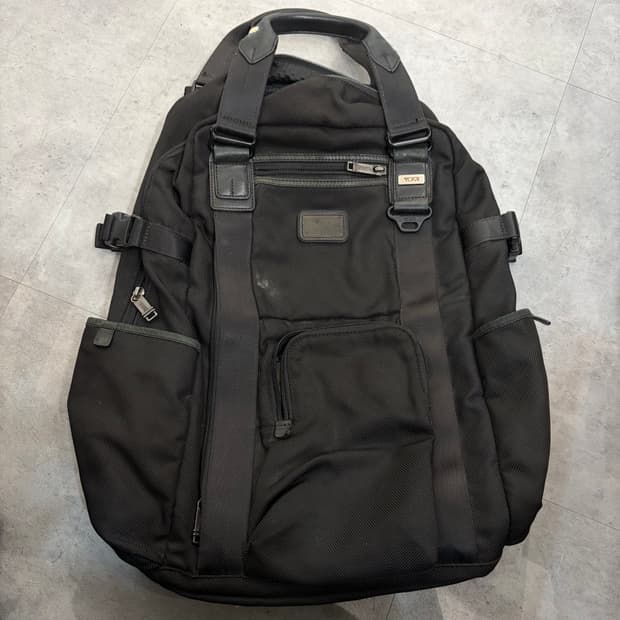 OS 투미 TUMI 르준 알파브라보 백팩 블랙