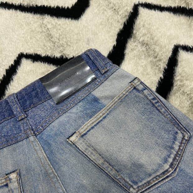 [25]아워레가시 리니어컷 디지털 듀얼데님팬츠