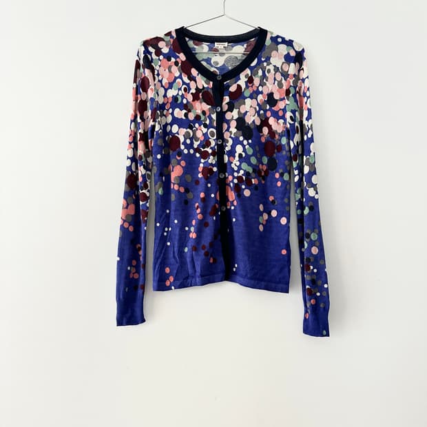 KENZO palette pattern cardigan