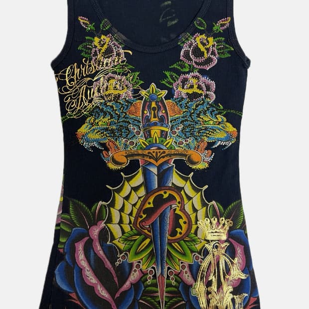 christian audigier 크리스찬 오디저 대대장 딱붙 큐빅나시