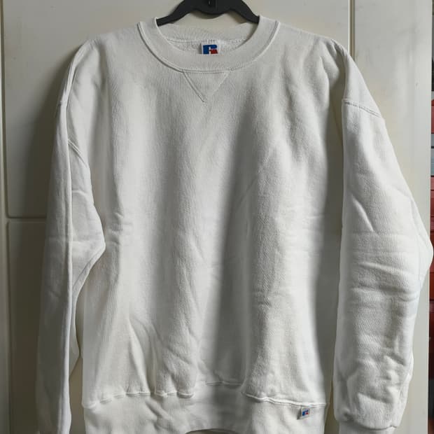 러셀 90s 화이트 usa L