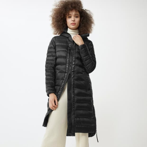 캐나다구스 록스보로 코트 블랙라벨 XS