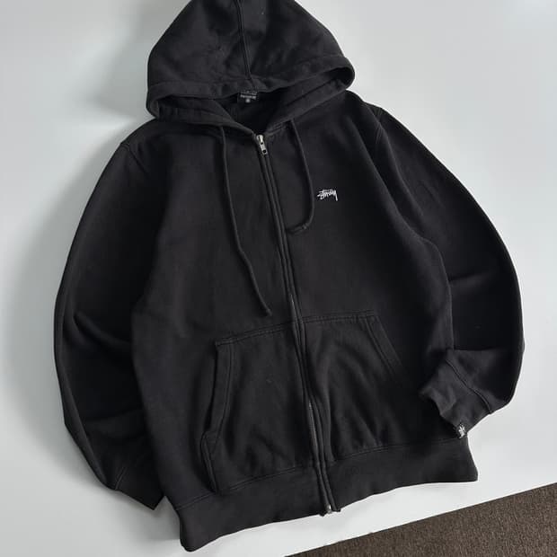 Stussy 스투시 00‘s 스탁 자수 후드집업