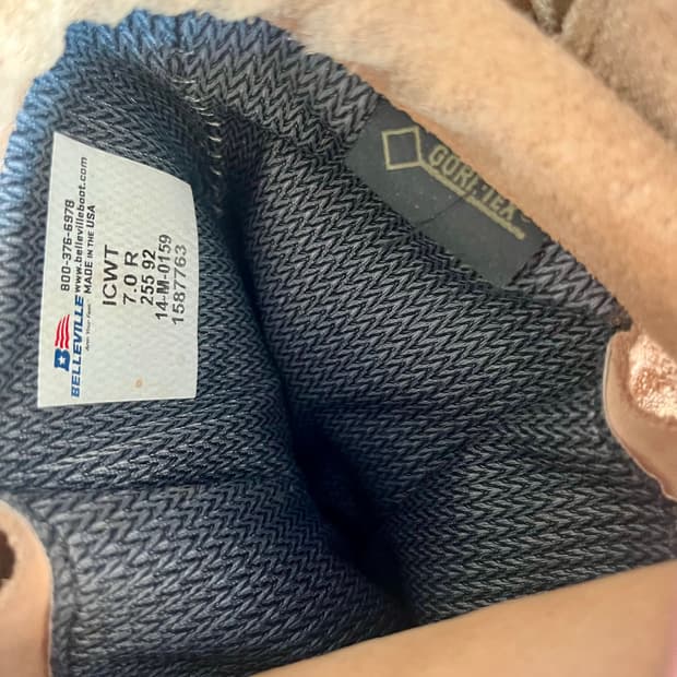 [벨빌/베르빌] 미군 고어텍스 사막화 / 택티컬 부츠 (255 R/레귤러