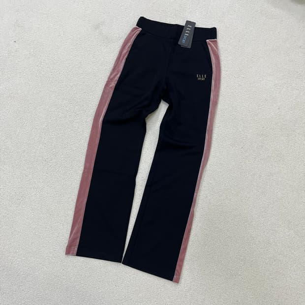 85 새상품 엘르 여성 벨벳 트레이닝 0331M