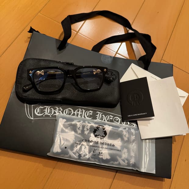 [53] 크롬하츠 콕스어커 블랙 18K 골드 플레이트