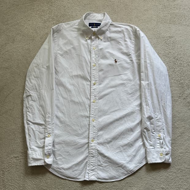 폴로 커스텀핏 옥스포드 남방 M