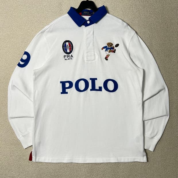 (M) 폴로 럭비 폴로베어 럭비티