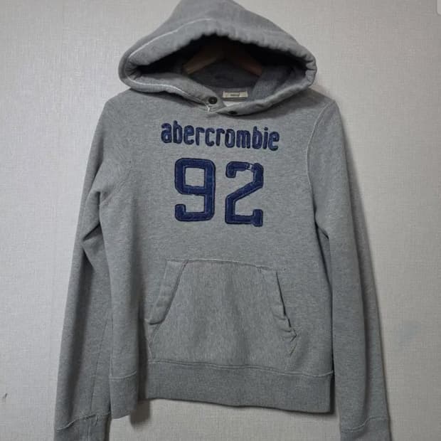 아베크롬비 그레이 후드티 92  사이즈 95  남 여공용아베크롬비 그레이