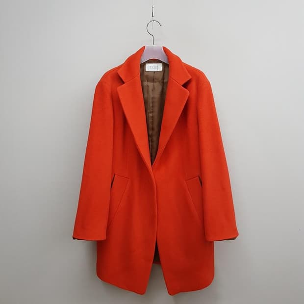 한섬 타임 비비드 컬러 캐시미어 코트 82-94-160사이즈