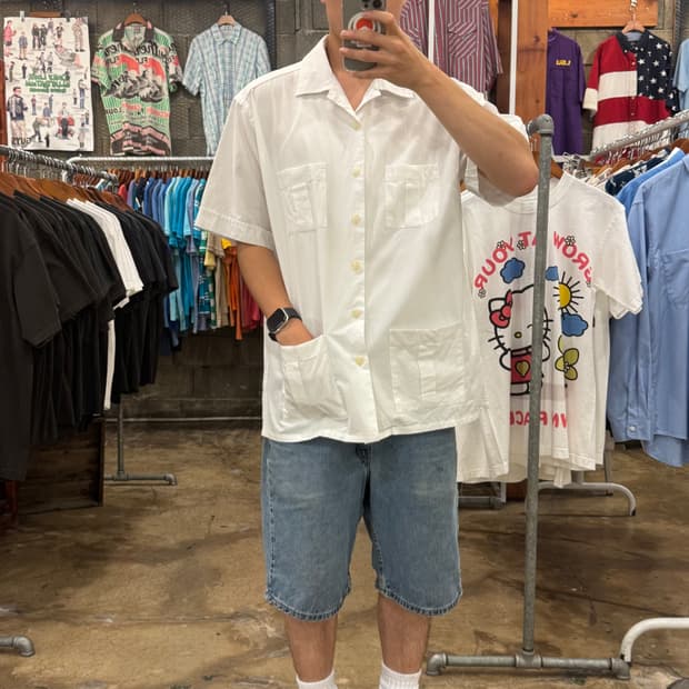 빈티지 쿠바 셔츠(kold_8026)