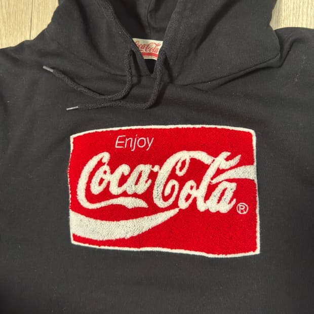 코카콜라 일본 라이선스 오피셜 후드