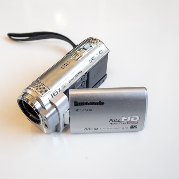 Panasonic HDC-TM30-S / 빈티지 디지털 캠코더