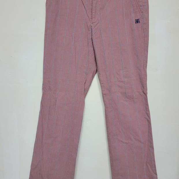 LYNX GOLF 체크 골프바지 91