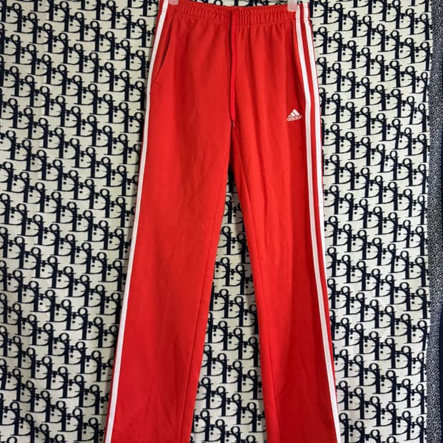아디다스 트랙팬츠 레드 85