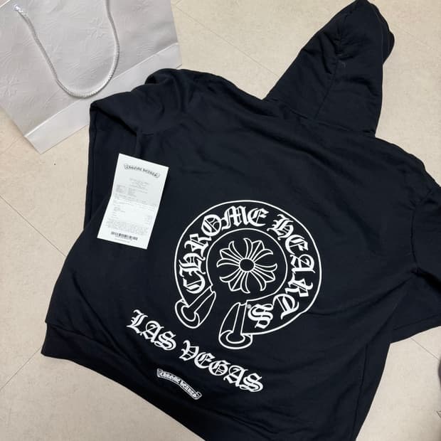 크롬하츠 라스베가스 한정 후드집업 XL