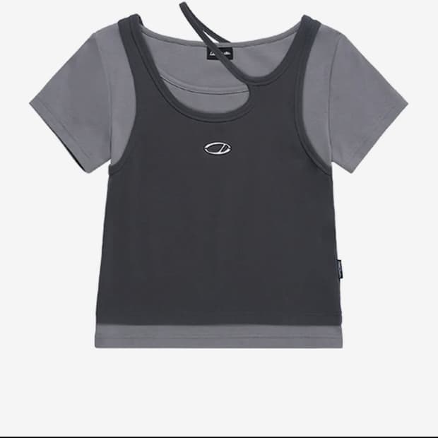 오드스튜디오 오드 시그니처 2WAY 레이어드 티셔츠