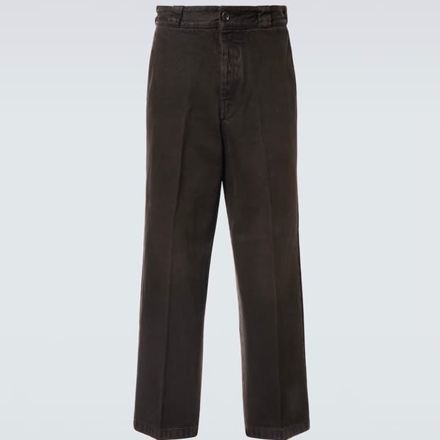 (48) 프라다 브라운 가먼트다잉 진 브라운 