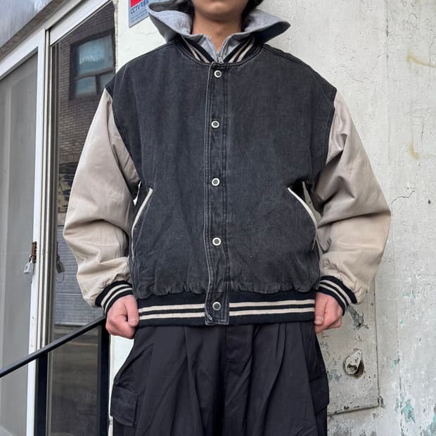 90‘s🇺🇸 Original Denim Varsity Jacket