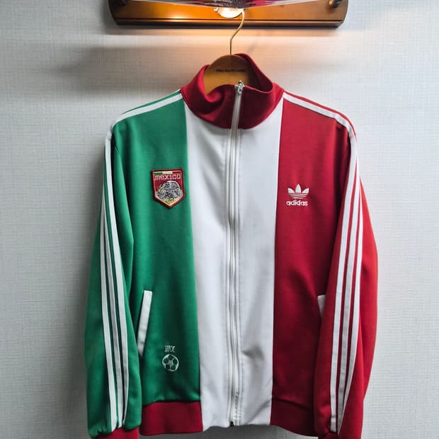 해외 M) 아디다스 올드스쿨 멕시코 트랙탑 져지 팝니다