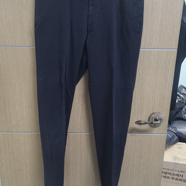 브리오니 남성 면바지 슬랙스 네이비 
