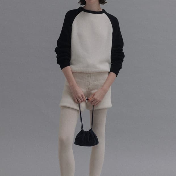 낫띵리튼 레글런 니트 