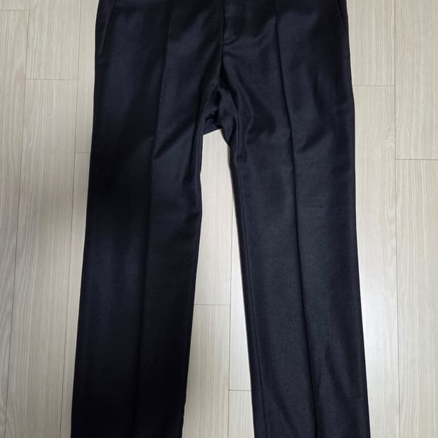 솔리드옴므 그레이 슬랙스