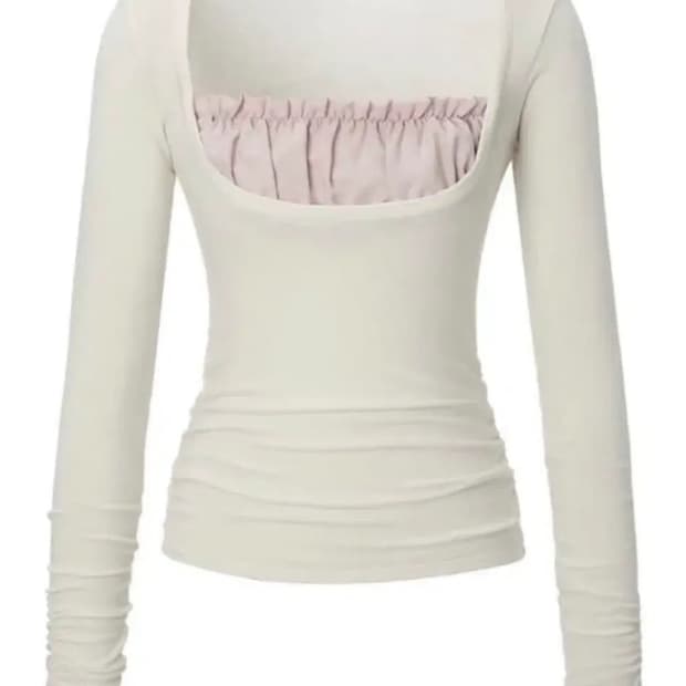 쓰리타임즈 샤론 레이어드티 탑