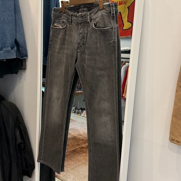00s Diesel 디젤 YARIK B 흑청 데님 팬츠 (33inch)