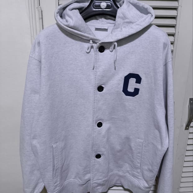 오버핏XL 커버낫 버튼 후드