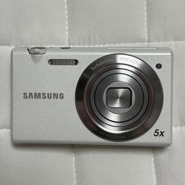 [한효주 디카] 삼성 미러팝 mv800 화이트펄 색상