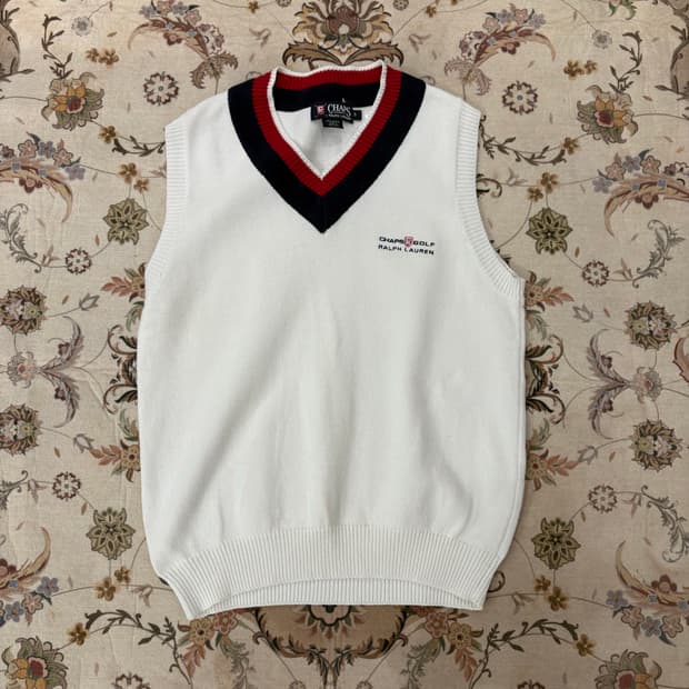 챕스 폴로랄프로렌 자수로고 니트베스트