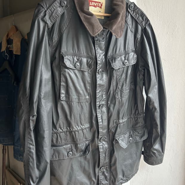 00’s 리바이스 블랙코티드 필드자켓