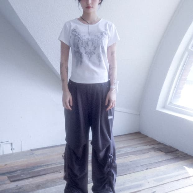 허그유어스킨 와이드 조거팬츠 HS ver