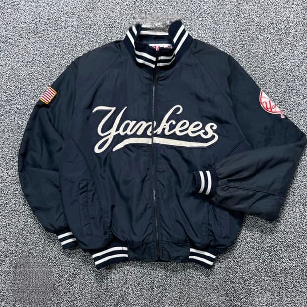 뉴욕양키즈 오왼 바시티 바람막이 마제스틱