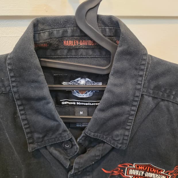 할리데이비슨 블랙 셔츠 M 사이즈