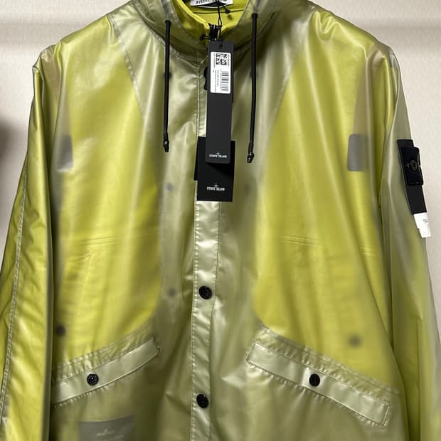 스톤아일랜드 반투명 커버 몰스킨 자켓 L(105-110) 새상품