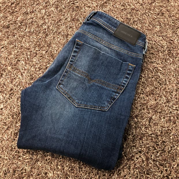 디젤 ZATINY 워싱 데님 팬츠