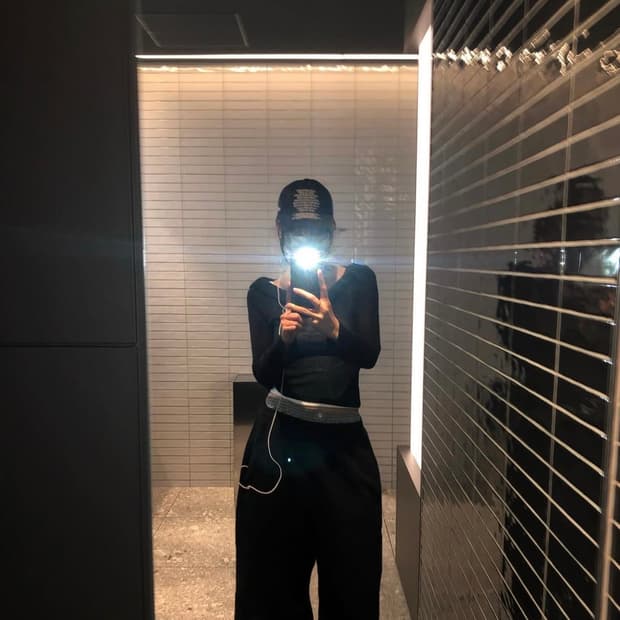 lcdc 레이어드 새깅 팬츠