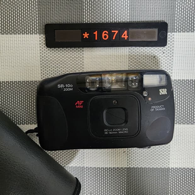 신도리코 SR-10D AF 줌 미니 필름카메라 파우치포함